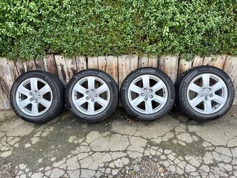 225/55 R17  Original alu kola Audi+letni pneu Michelin  ✅🔥