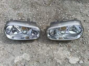 VW Golf IV - přední světla s mlhovkami