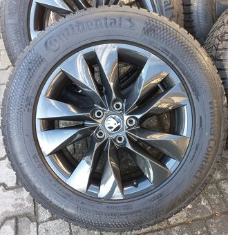 Orig. zimní alu sada / kola Trifid R17 Škoda Kodiaq II a I