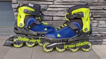 Kolečkové brusle, dětské, nastavitelné ROLLER BLADE