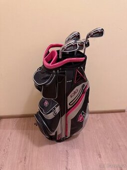 Golfový bag + sada holí pro leváka Wilson – kompletní výbava