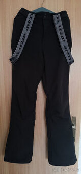 Zimní lyžařské i vycházkové softshell kalhoty LOAP, vel. S