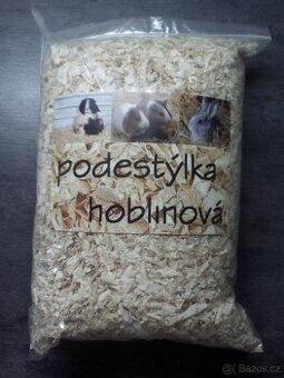 hobliny - podestýlka pro drobná domácí zvířátka