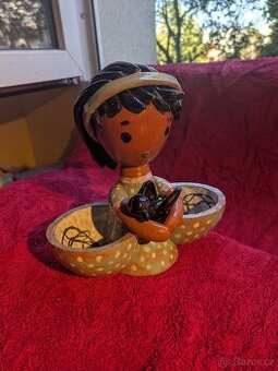 Keramická panenka