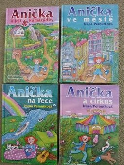 4 x Anička a její kamarádky - Ivana PeroutkováProdám knížky