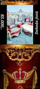 Luxusní královská sedačka - 1