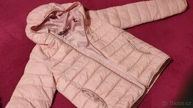 Růžová bunda 164