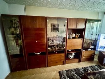 Obývací stěna + TV stolek, retro styl