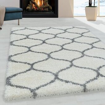 Kusový koberec Salsa Shaggy 3201 cream 200 x 290 cm NOVÝ