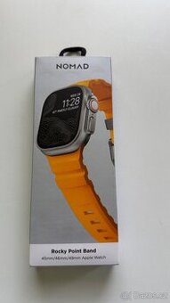 řemínek Nomad Rocky Point Band Apple Watch Ultra žlutý