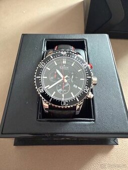 Edox Chronorally S Chronograph Titanium 10227