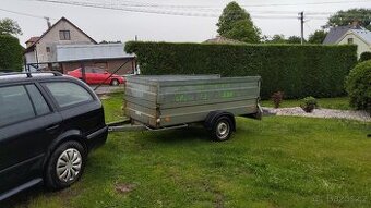 Přívěsný vozík za auto PN 26 SKL.
