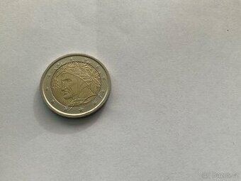 Jedinečná dvoueurová mince z roku 2002
