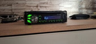 Pioneer DEH-1600UBG – CD, USB, Aux - zelené podsvícení