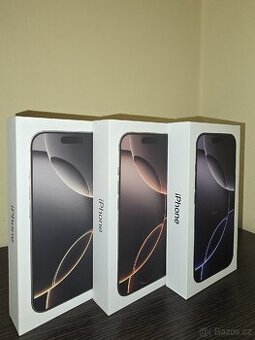 Apple iPhone 16 pro 256gb Natural, Desert,Black White