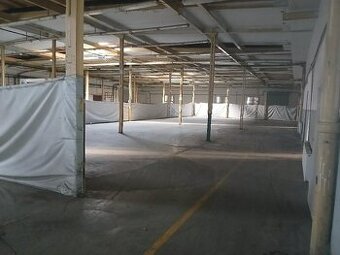 Pronájem skladovacích prostor 500m2 v Aši