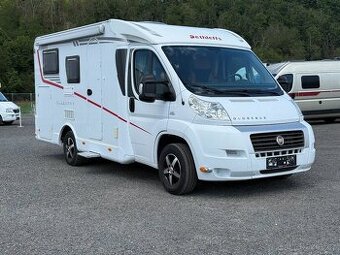 Dethleffs Globebus - Fiat Ducato, markýza, držák kol, Truma