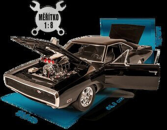 1:8 Dodge Charger R/T nová kompletní stavebnice 110 balení