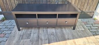 IKEA HEMNES TV stolek, černohnědá