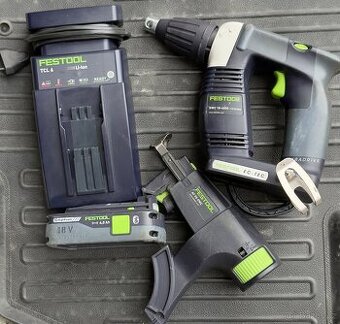 Festool aku skrutkovac na sadrokarton set v top stavu