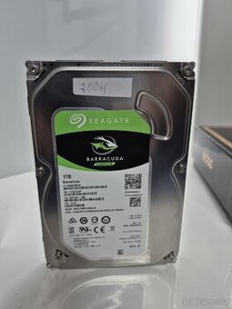 HDD 1TB zánovní 200hod Barracuda Seagate