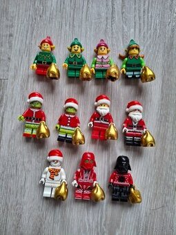 Vánoční figurky ke stavebnici lego