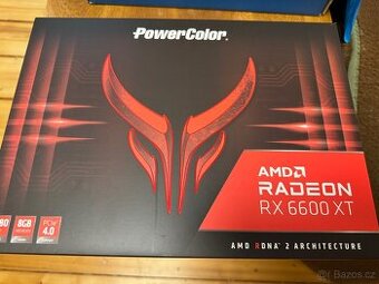 Grafická karta AMD Radeon RX 6600 XT – NOVÁ, kompletní balen
