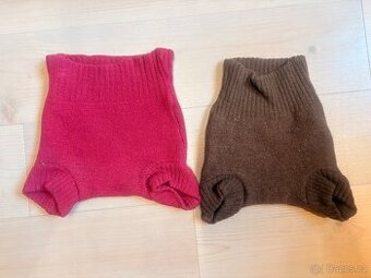 Vlněné svrchní kalhotky DISANA – velikost 6–12 měsíců