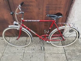Staré retro kolo Toscana sport de luxe s přehazovackou