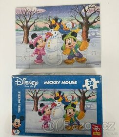 Puzzle mickey minie