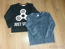 Chlapecká mikina + svetr