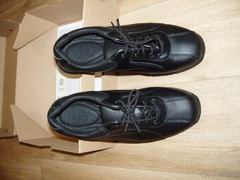 Polobotky Prabos kožené celoroční