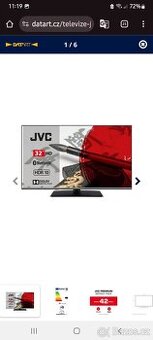 Televize JVC  uhlopricka 80