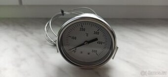 Kapilární teploměr do pece, komínu, kotle, topeniště