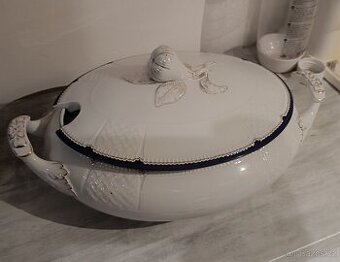 Starožitná polévková mísa (terina) Haas & Czjzek