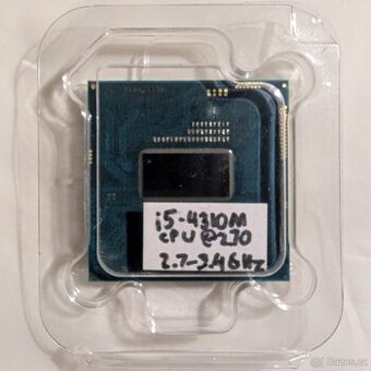 Procesor do laptopu Intel Core i5-4310M (2,7 GHz – 3,4 GHz)