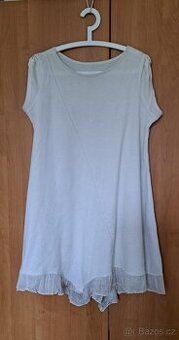 Dámské smetanové letní ŠATY Butik