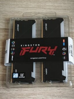 Kingston FURY Beast RGB 32GB (2x16GB) DDR4 3200MHz CL16