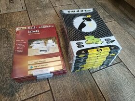 Samolepicí etikety pro potisk v tiskárnách