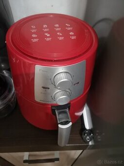 Delimano AIR FRYER PRO BLACK, červená