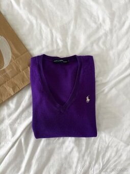 Ralph Lauren svetřík 100% merino vlna