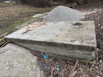 Betonové silniční panely 3X2 metry