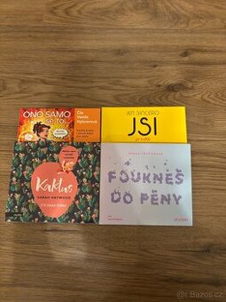 Audioknihy na CD – 4 ks