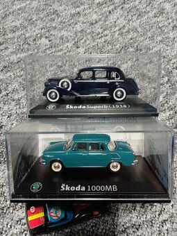 Škoda Superb Škoda 1000mb abrex 1:43