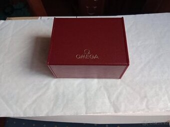 Starší původní etuje, krabička na hodinky Omega,