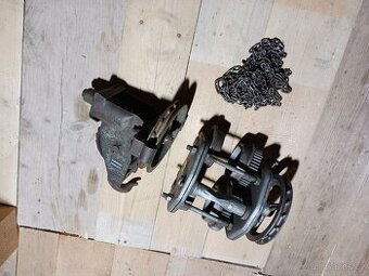 prodám ruční řetězovou kočku + kladkostroj