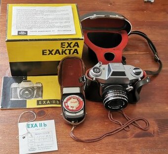 Fotoaparát EXA II.B + expozimetr leningrad 2