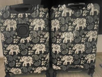 Cestovní kufr 60x40x30 s držákem na pití