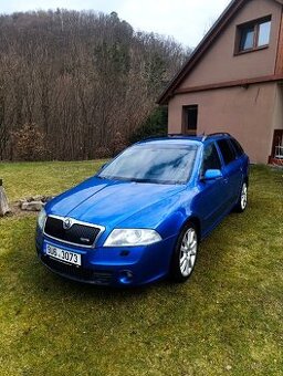 Škoda Octavia II RS 2.0 TDI 125 kW 2006, Blue Race,R18