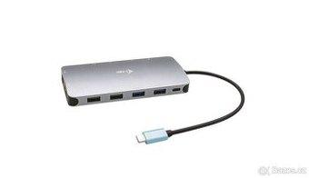 Dokovací stanice i-tec USB-C Metal Nano 3x Display Docking S
